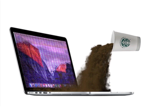 Coffee Damage Macbook Repair Dubai